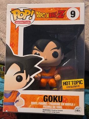 Funko Pop! Dragon Ball Z Goku Vinyl Figure - Orange, Black, Blue, Yellow #9